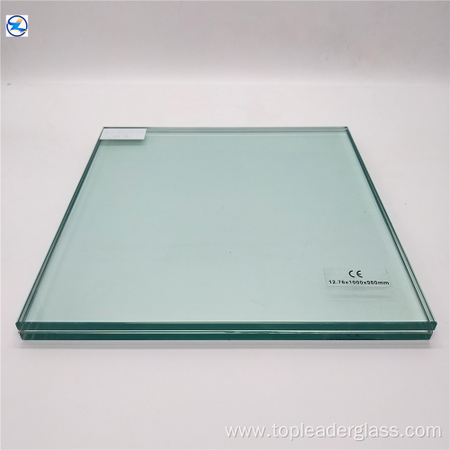 11.52mm pvb Colored Clear Laminated Glass